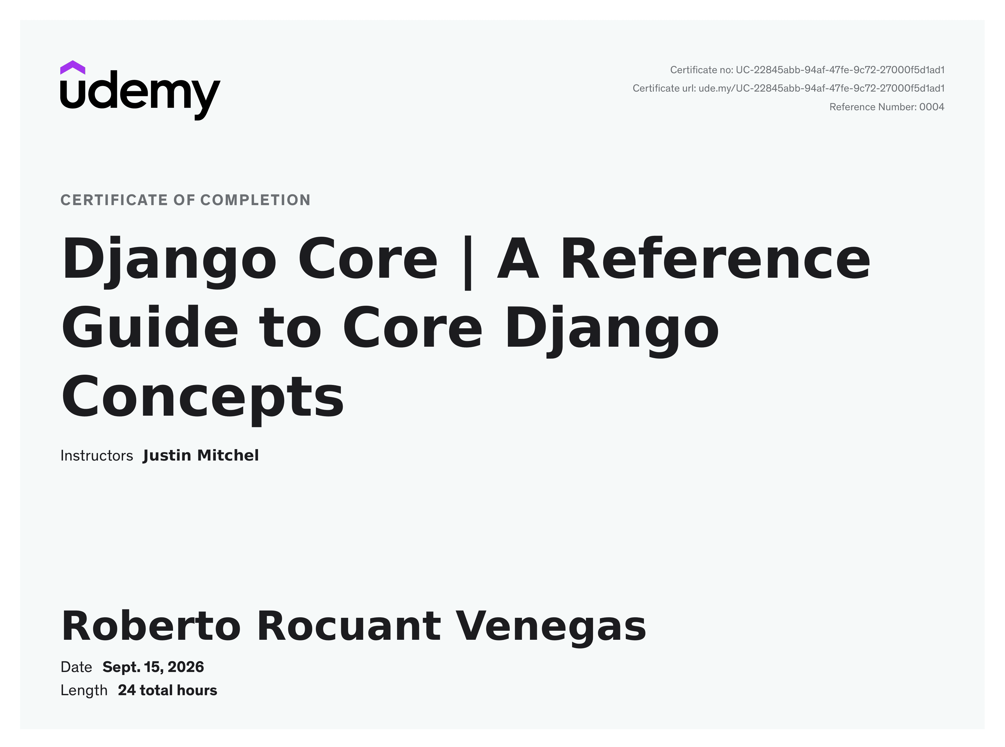 Django Core | A Reference Guide to Core Django Concepts