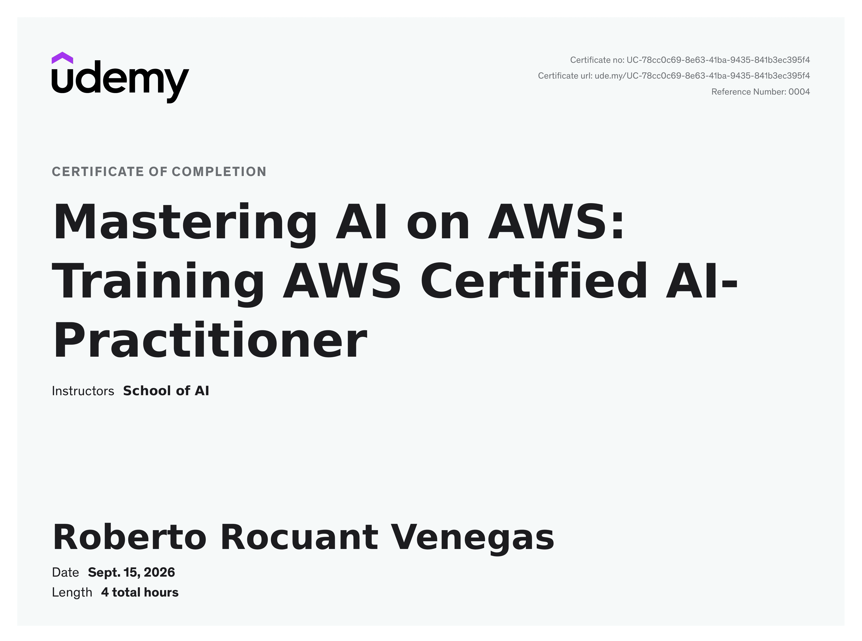 Mastering AI on AWS: Training AWS Certified AI-Practitioner