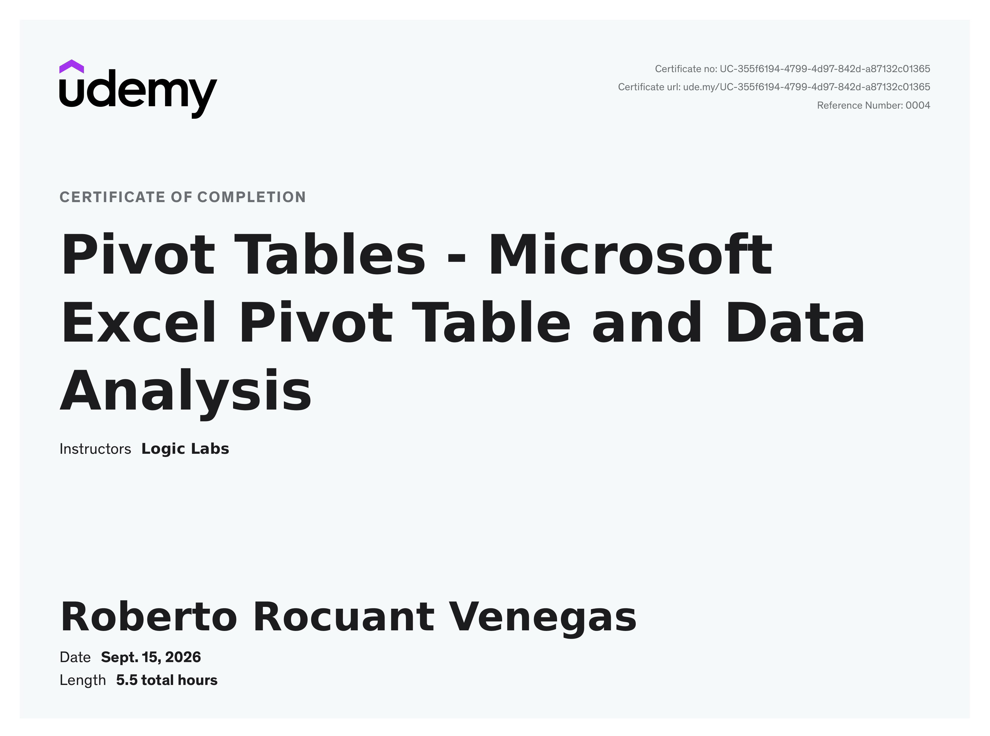 Pivot Tables - Microsoft Excel Pivot Table and Data Analysis