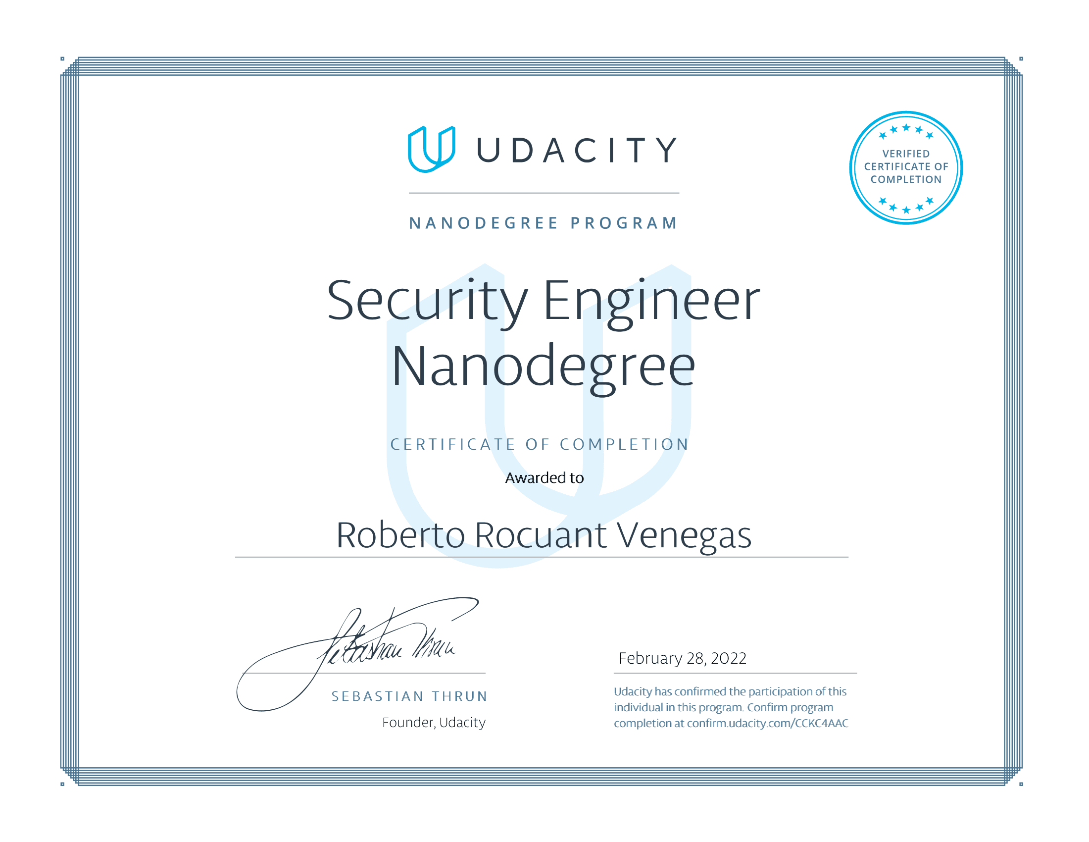 Security Engineer Nanodegree